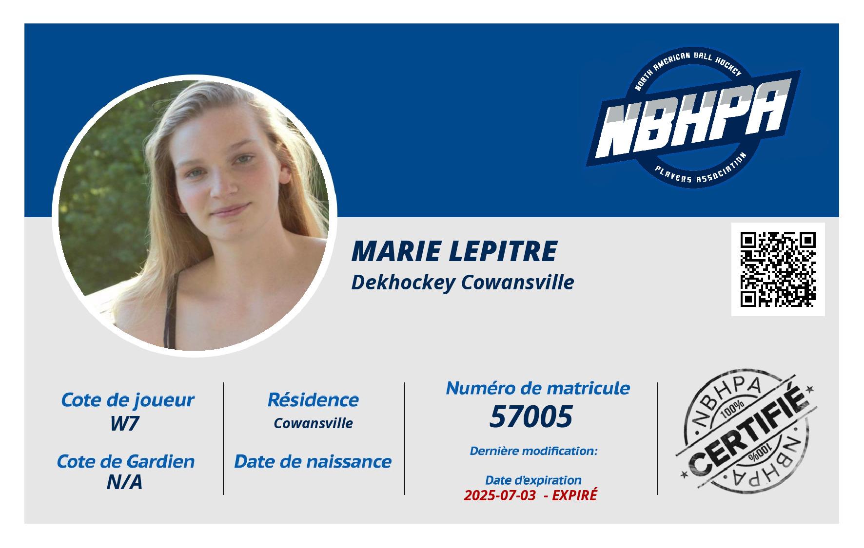 Marie Lepitre