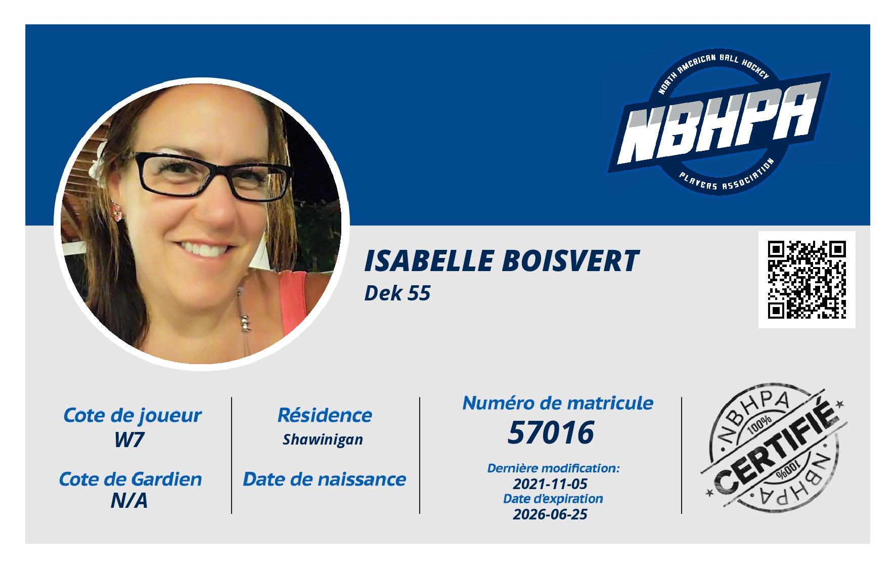 Isabelle Boisvert