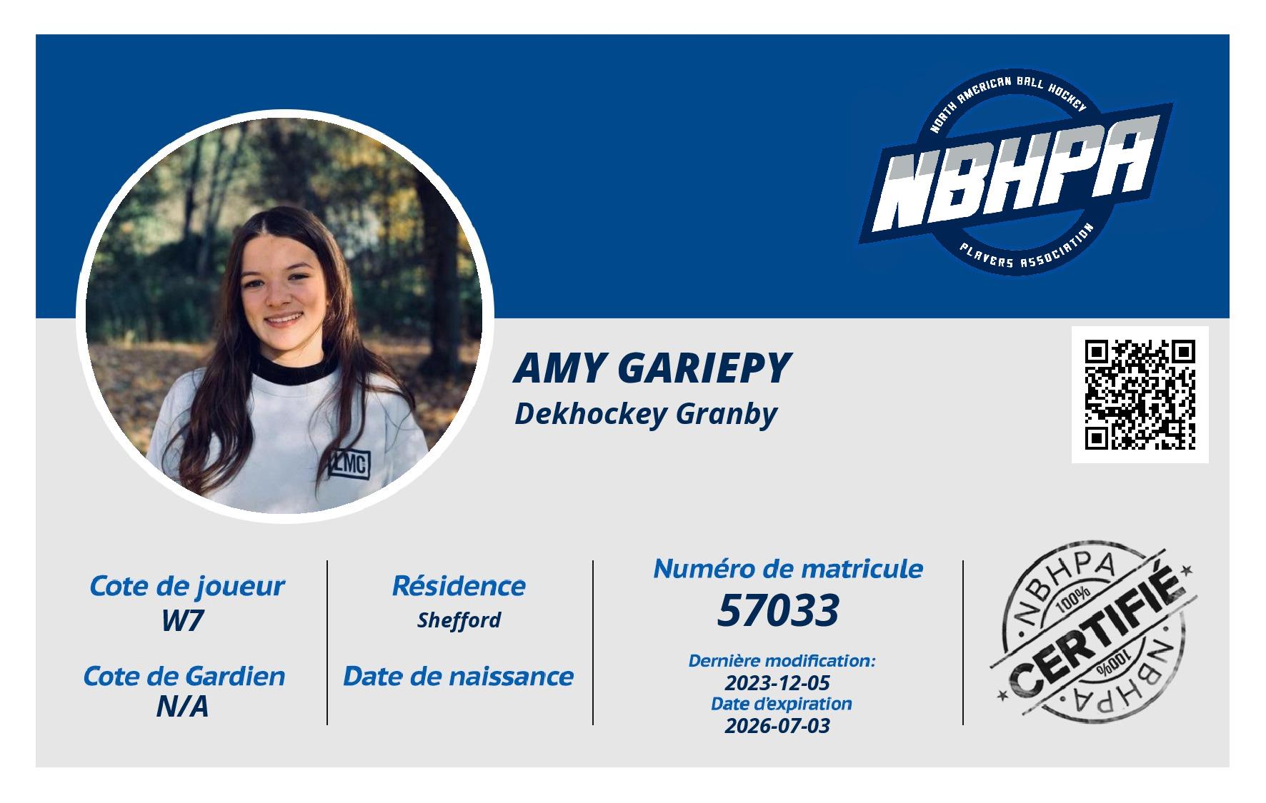 Amy Gariepy