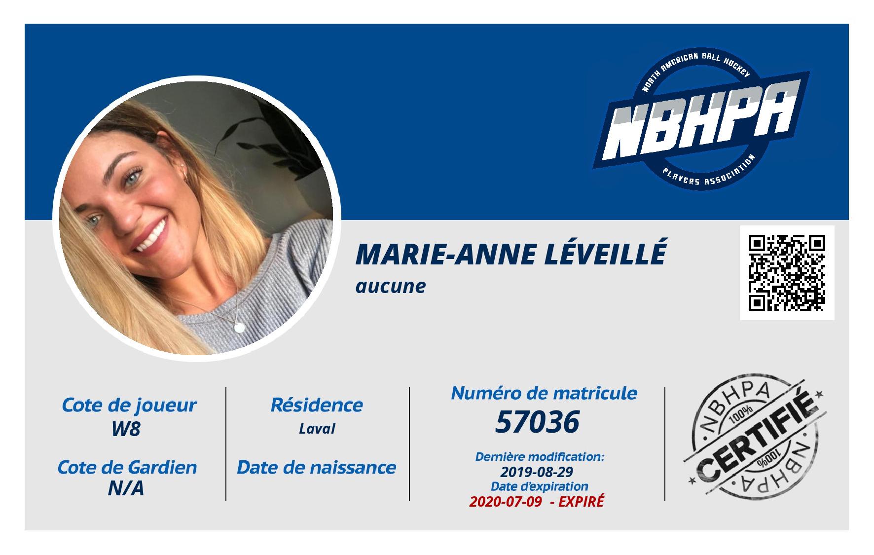 Marie-Anne Léveillé