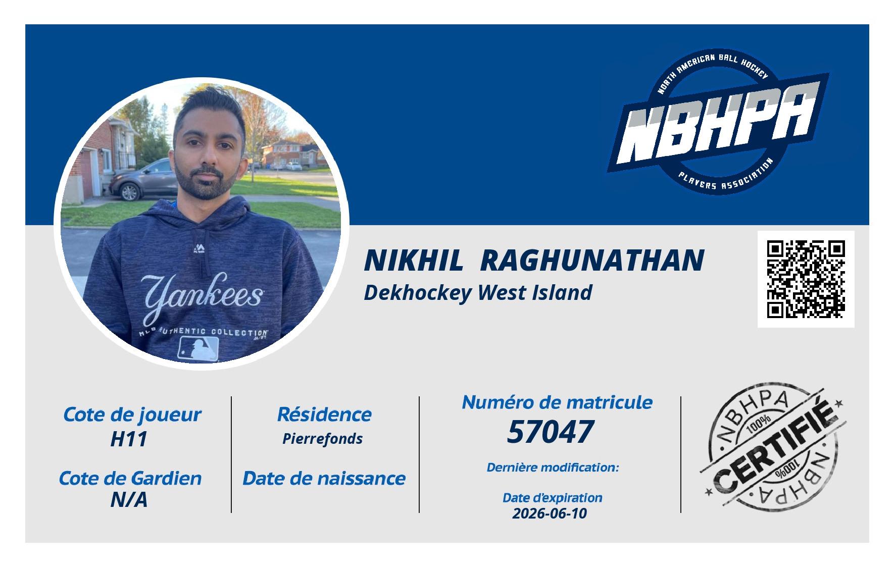 Nikhil  Raghunathan 