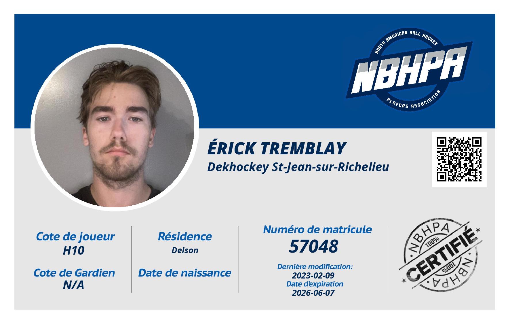 Érick Tremblay