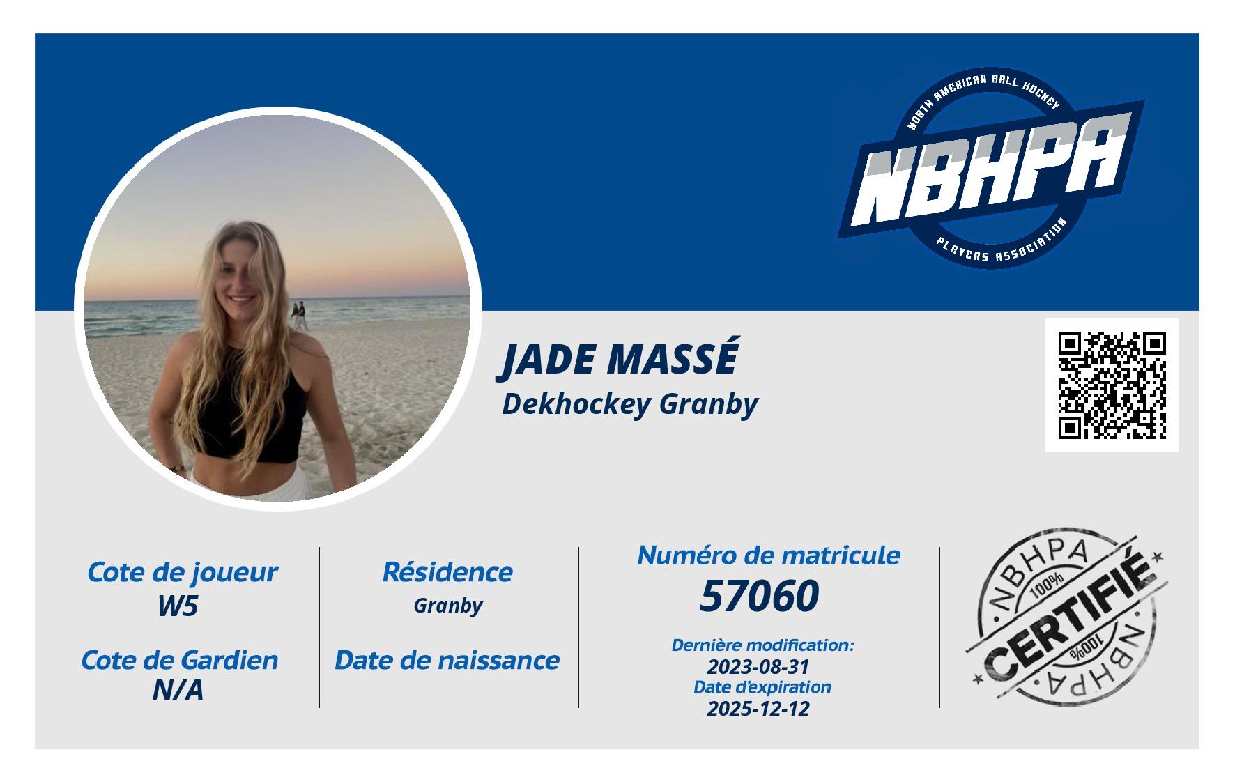 Jade Massé