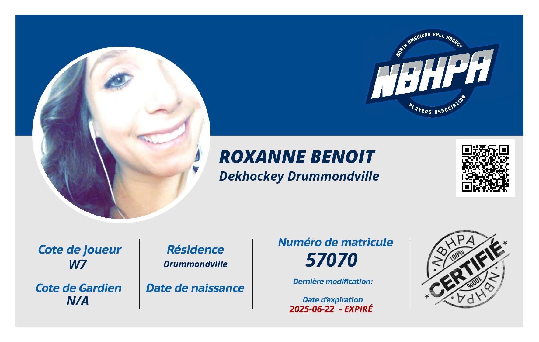 Roxanne Benoit