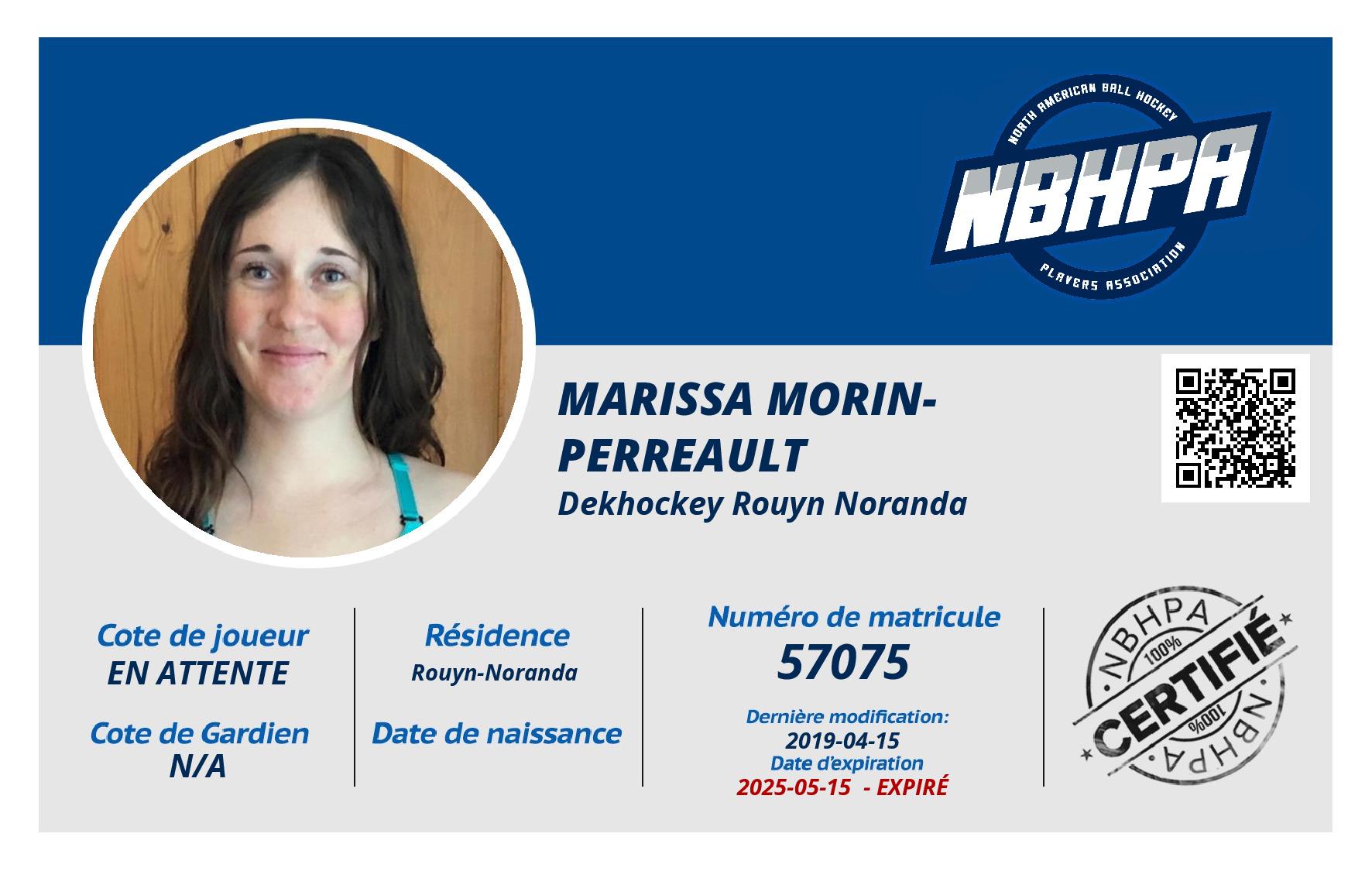 Marissa Morin-Perreault 