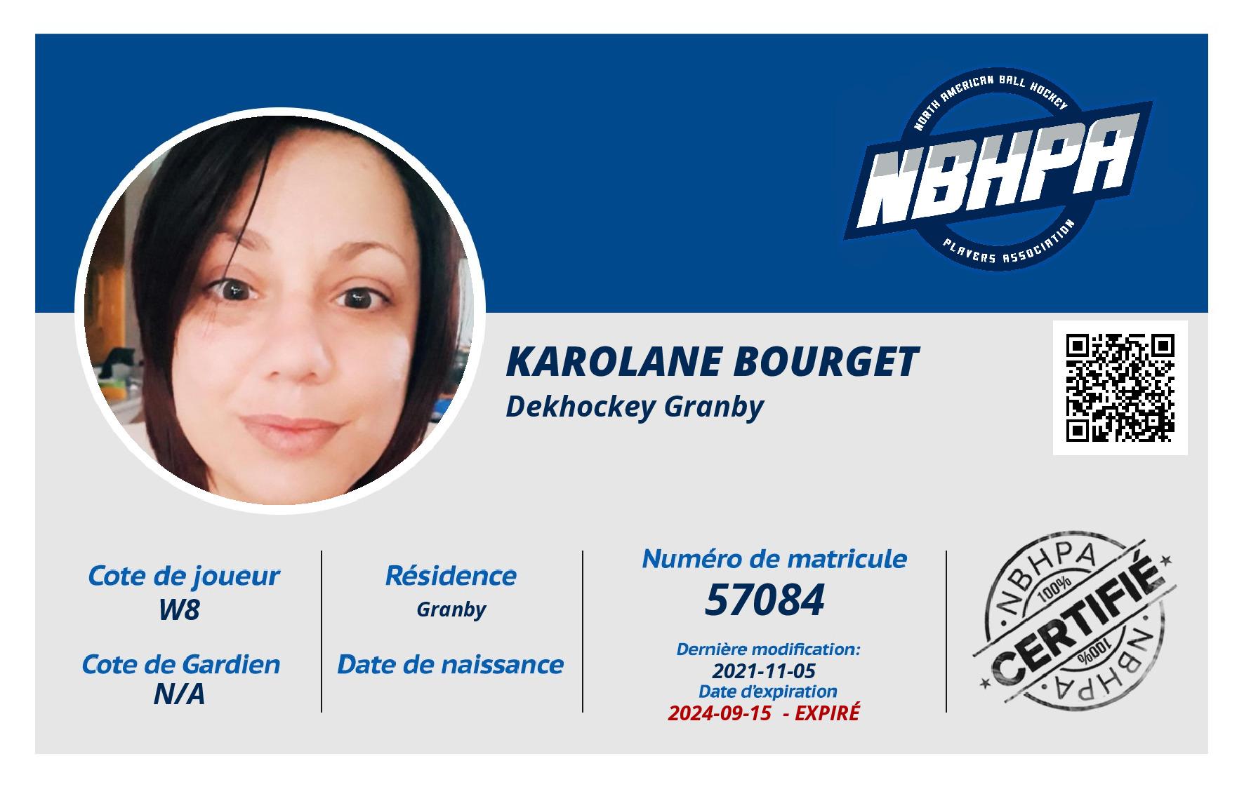 Karolane Bourget