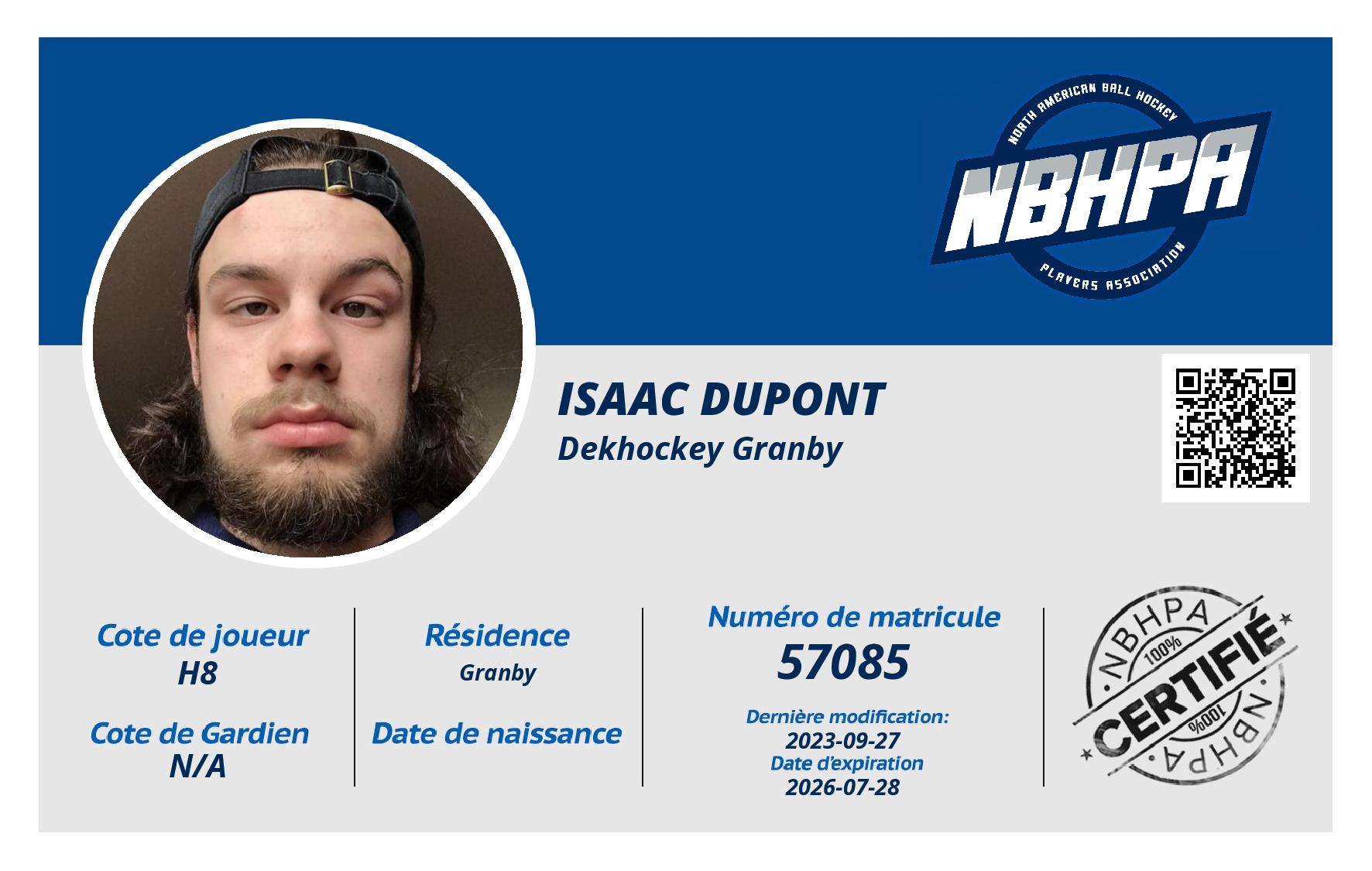 Isaac Dupont