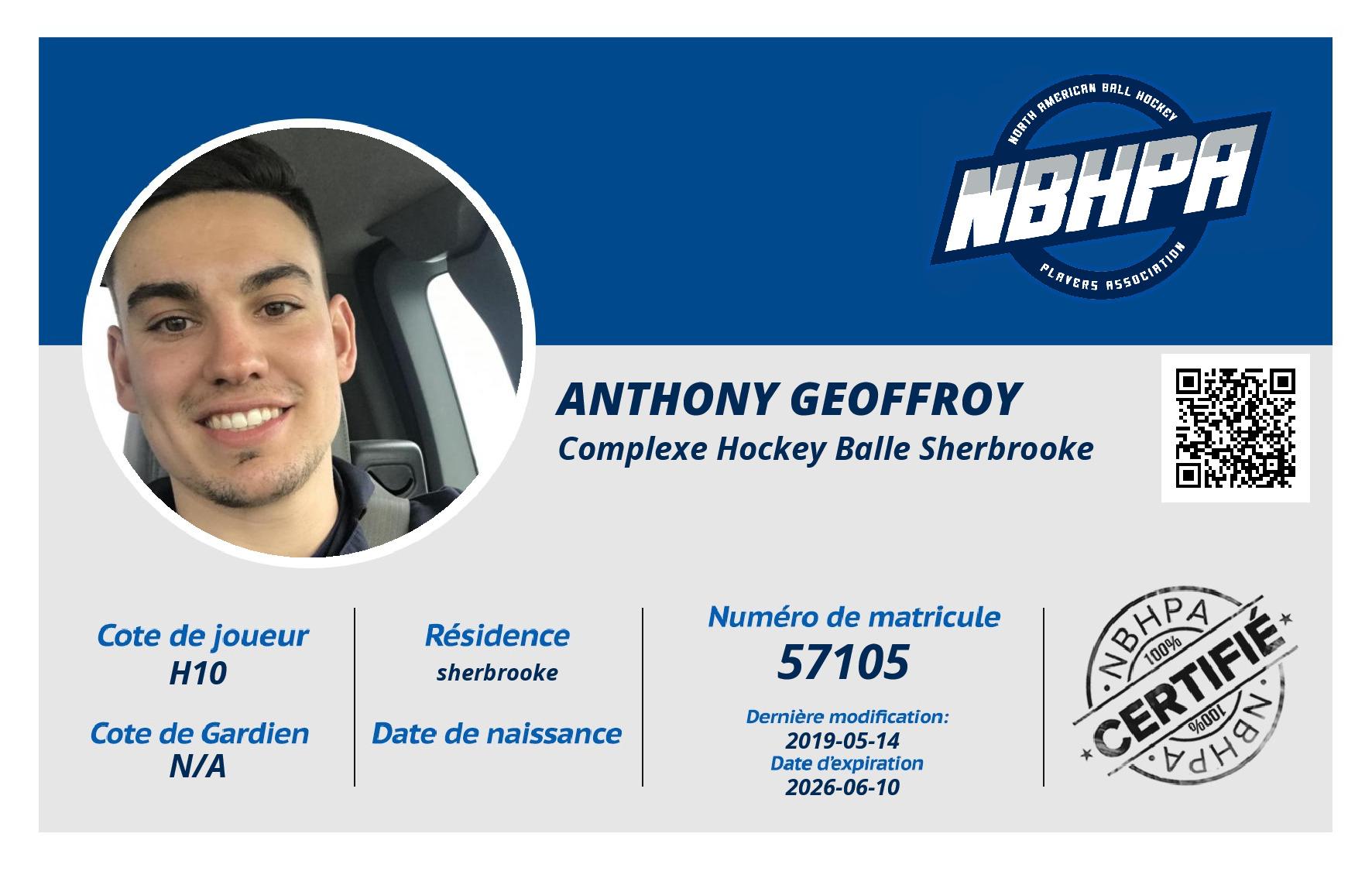 Anthony Geoffroy