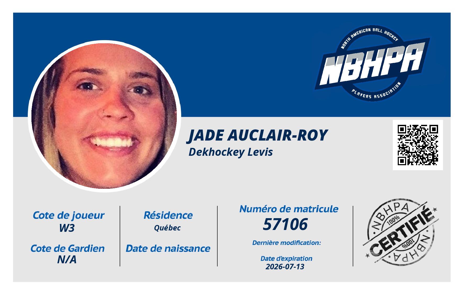 Jade Auclair-Roy