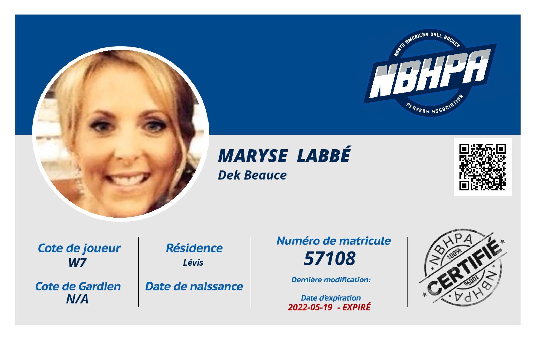 Maryse  Labbé