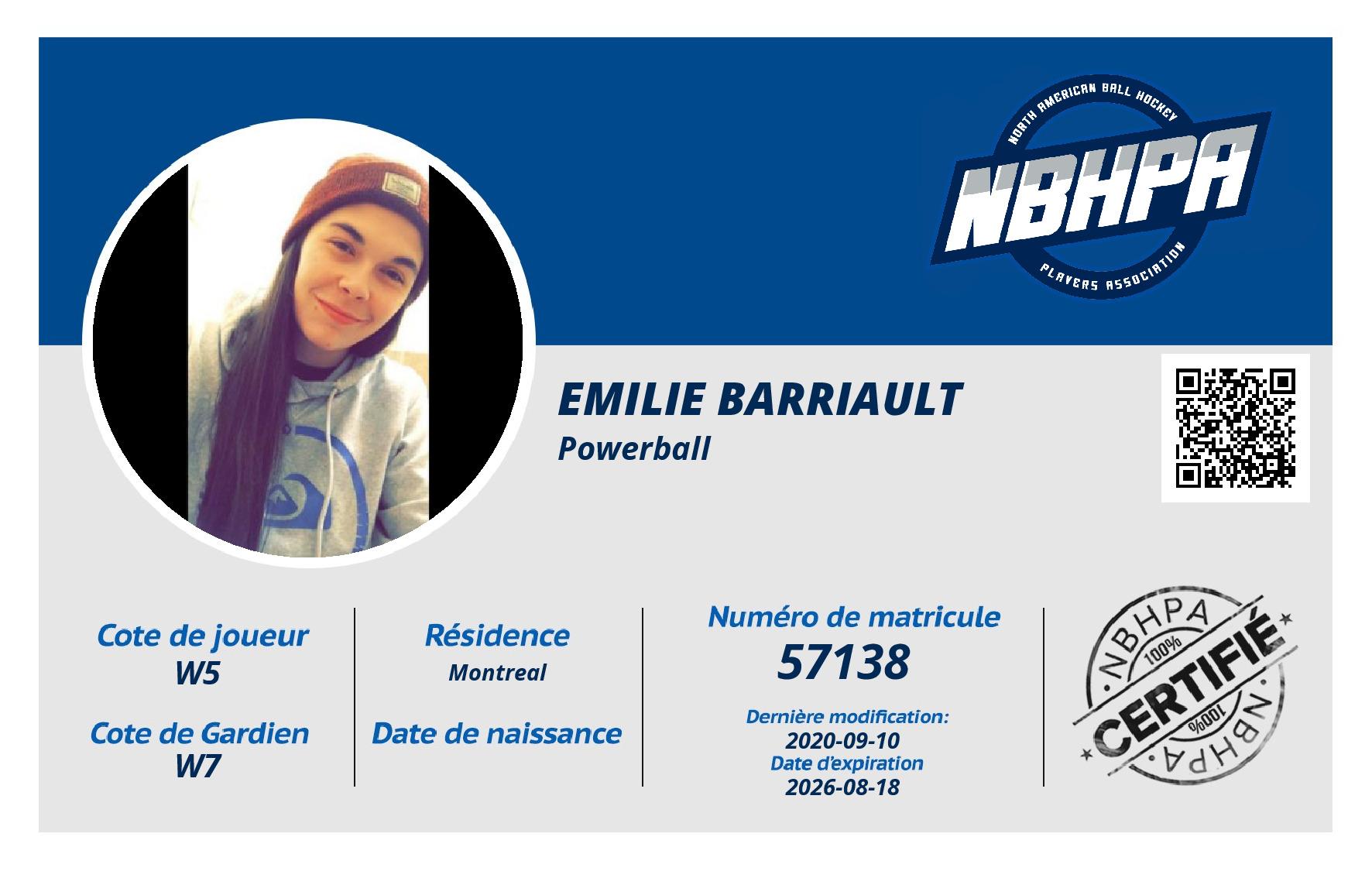 Emilie Barriault
