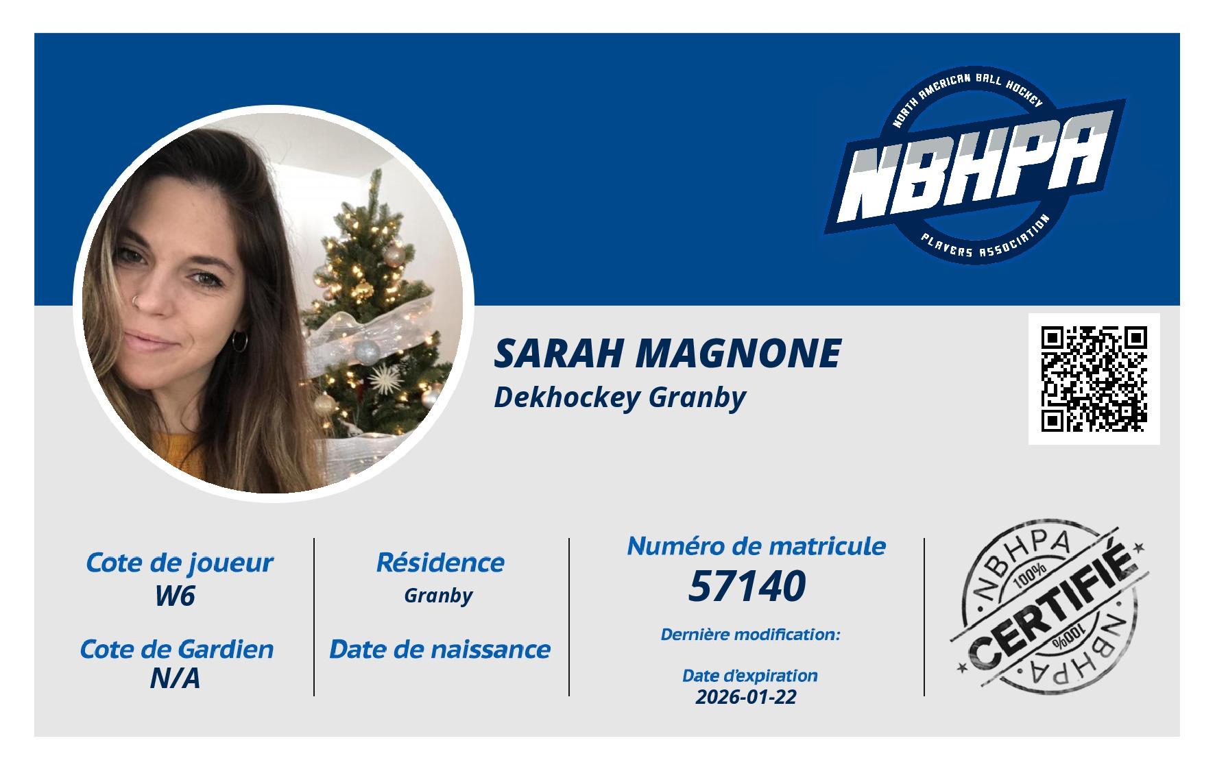 Sarah Magnone