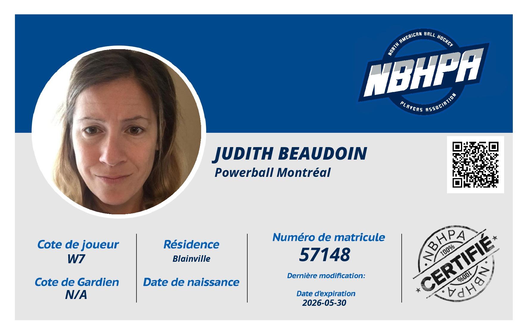 Judith Beaudoin