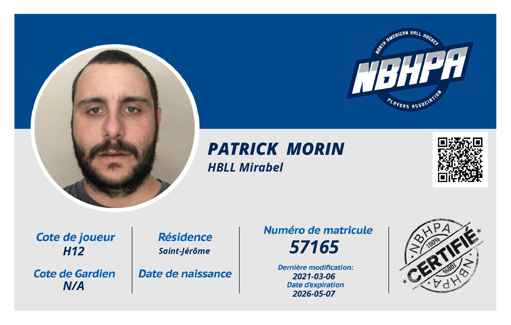 Patrick  Morin