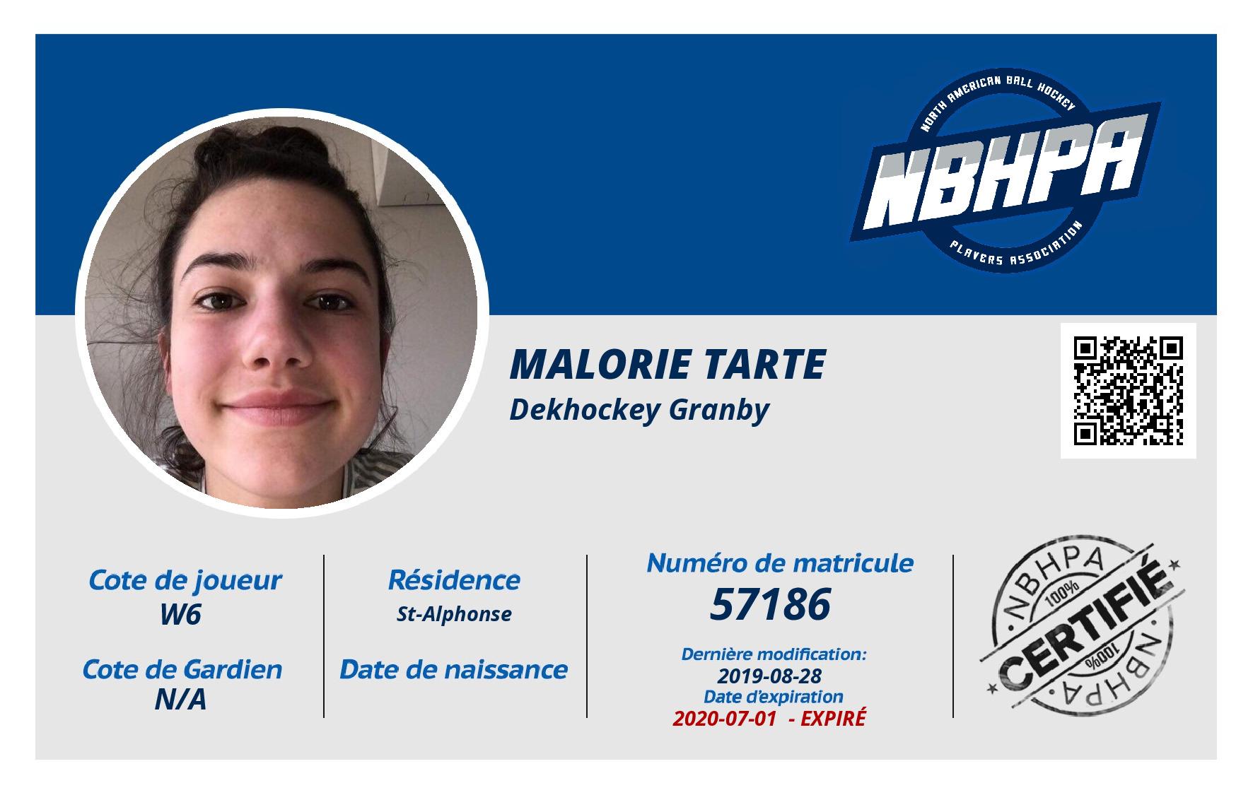 Malorie Tarte