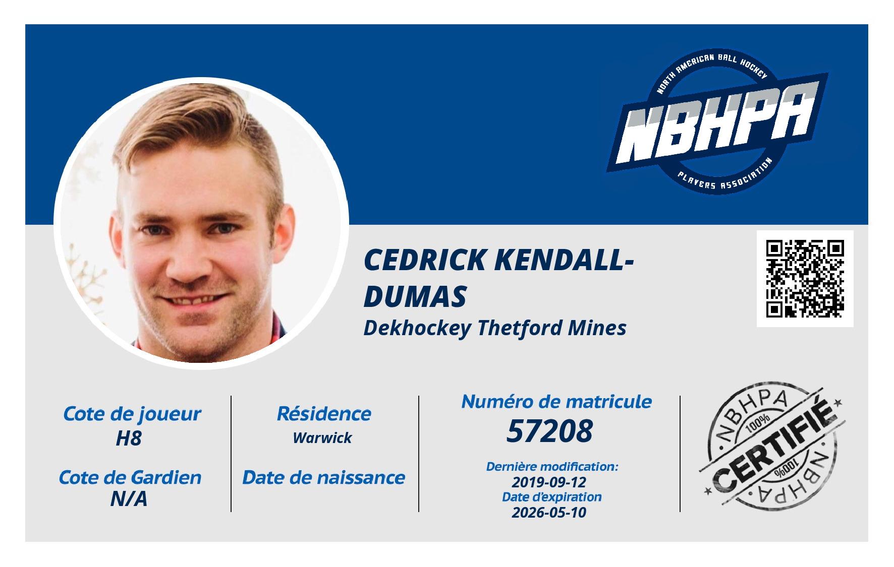 Cedrick Kendall-dumas