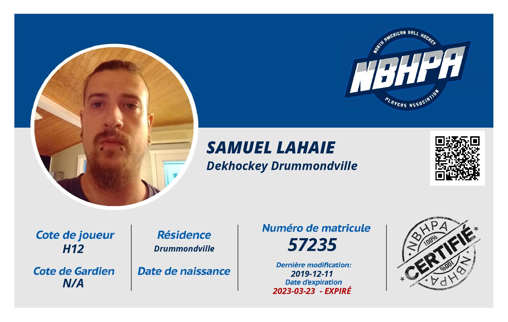 Samuel Lahaie