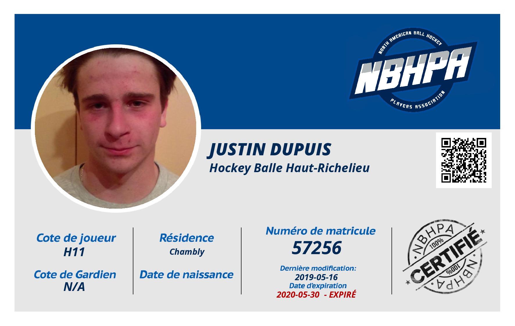 Justin Dupuis