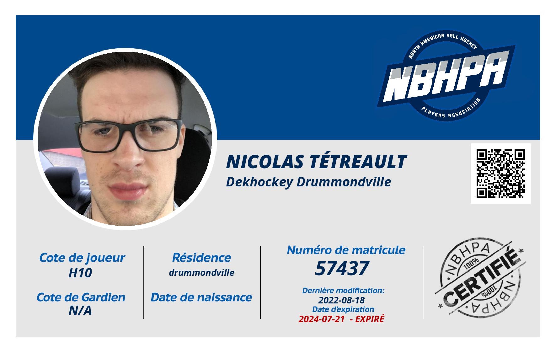 Nicolas Tétreault