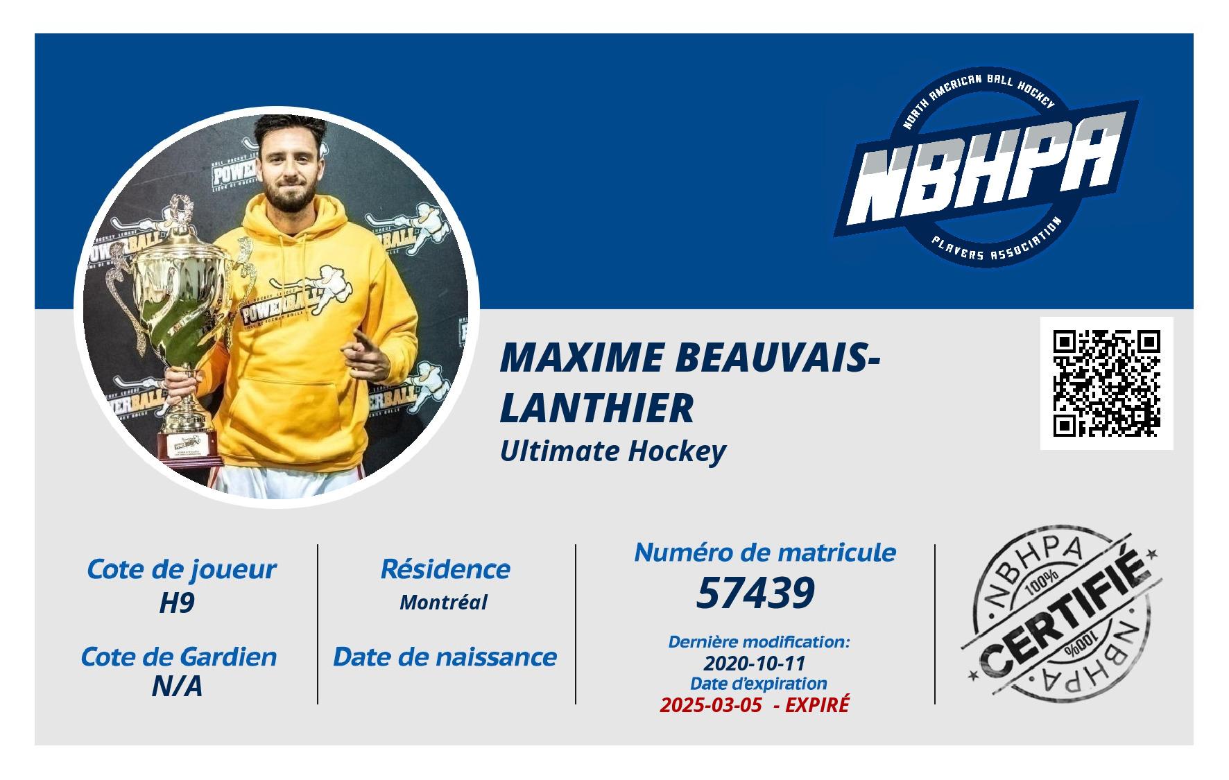 Maxime Beauvais-Lanthier