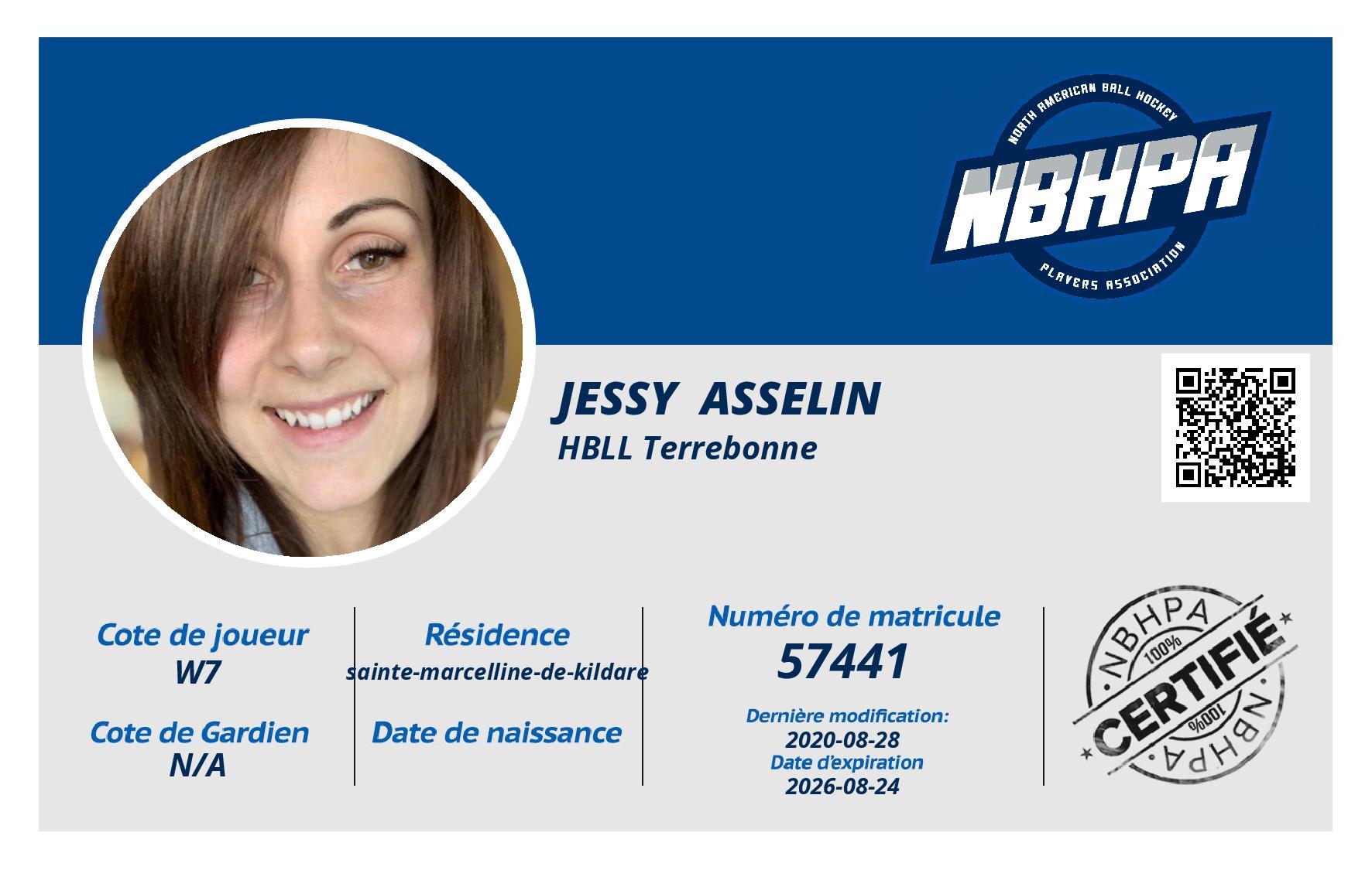 Jessy  Asselin