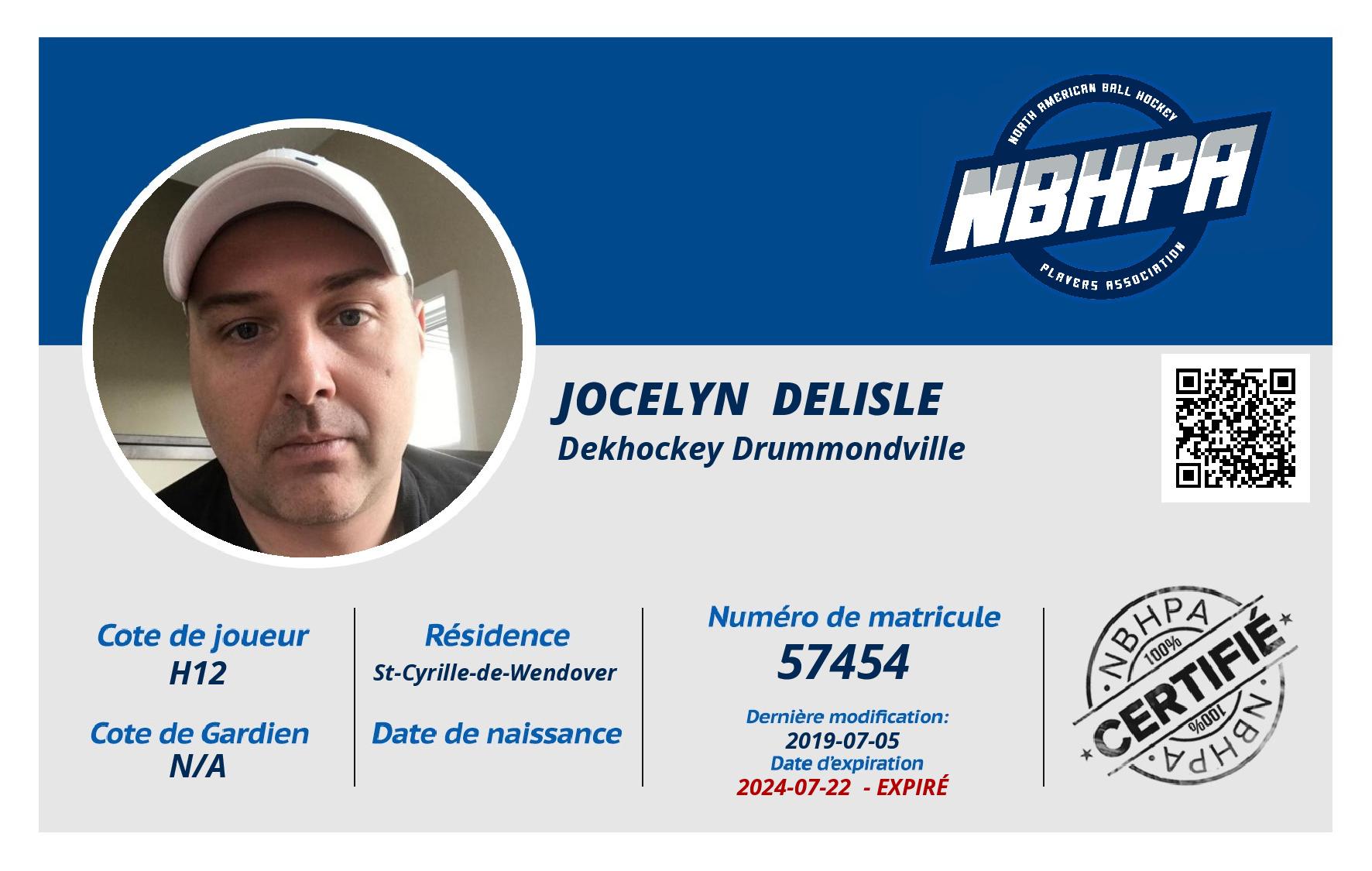 Jocelyn  Delisle 
