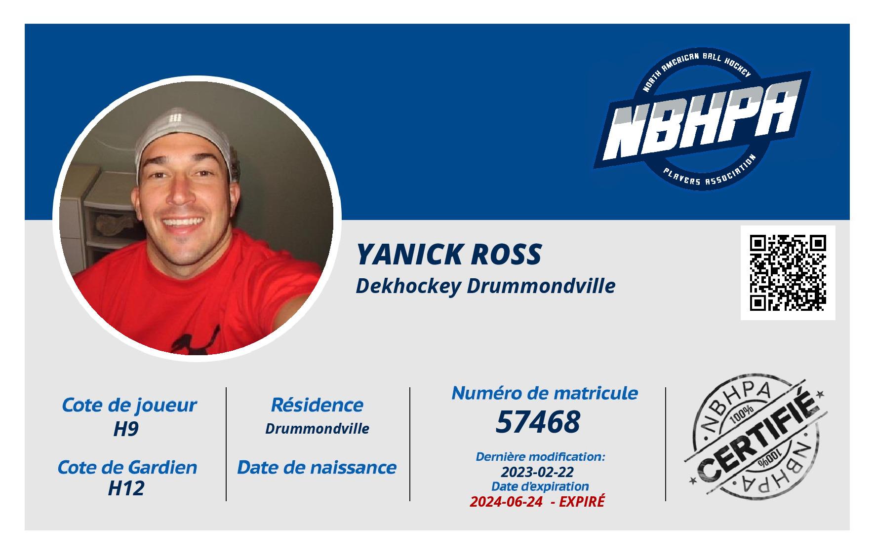 Yanick Ross