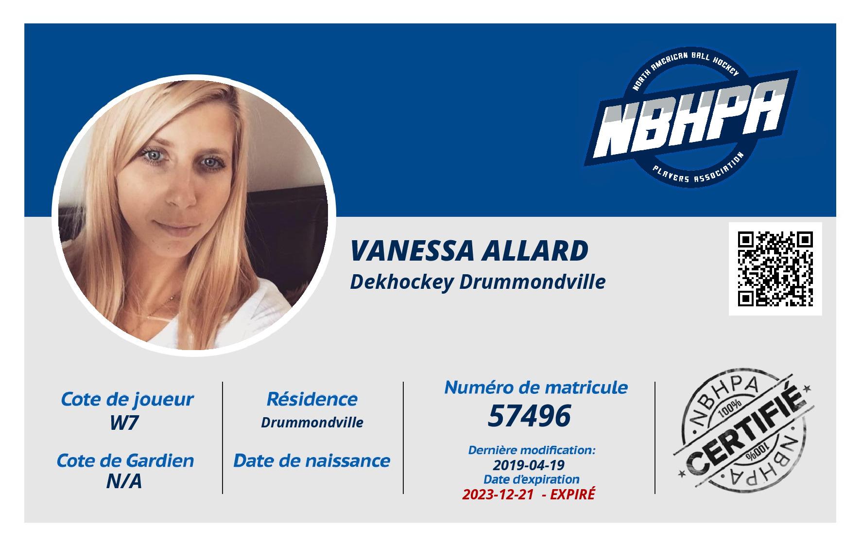 Vanessa Allard