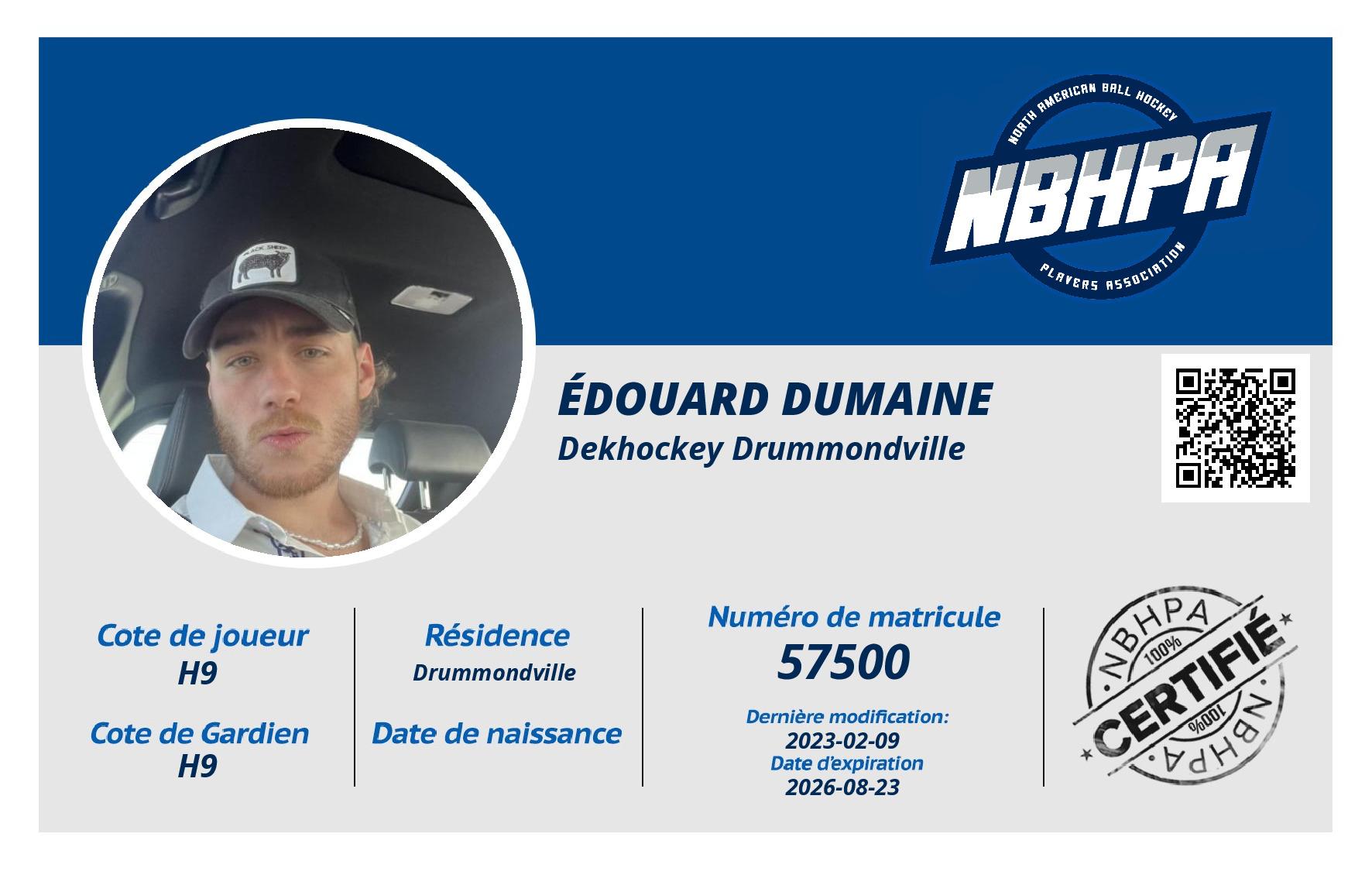 Édouard Dumaine