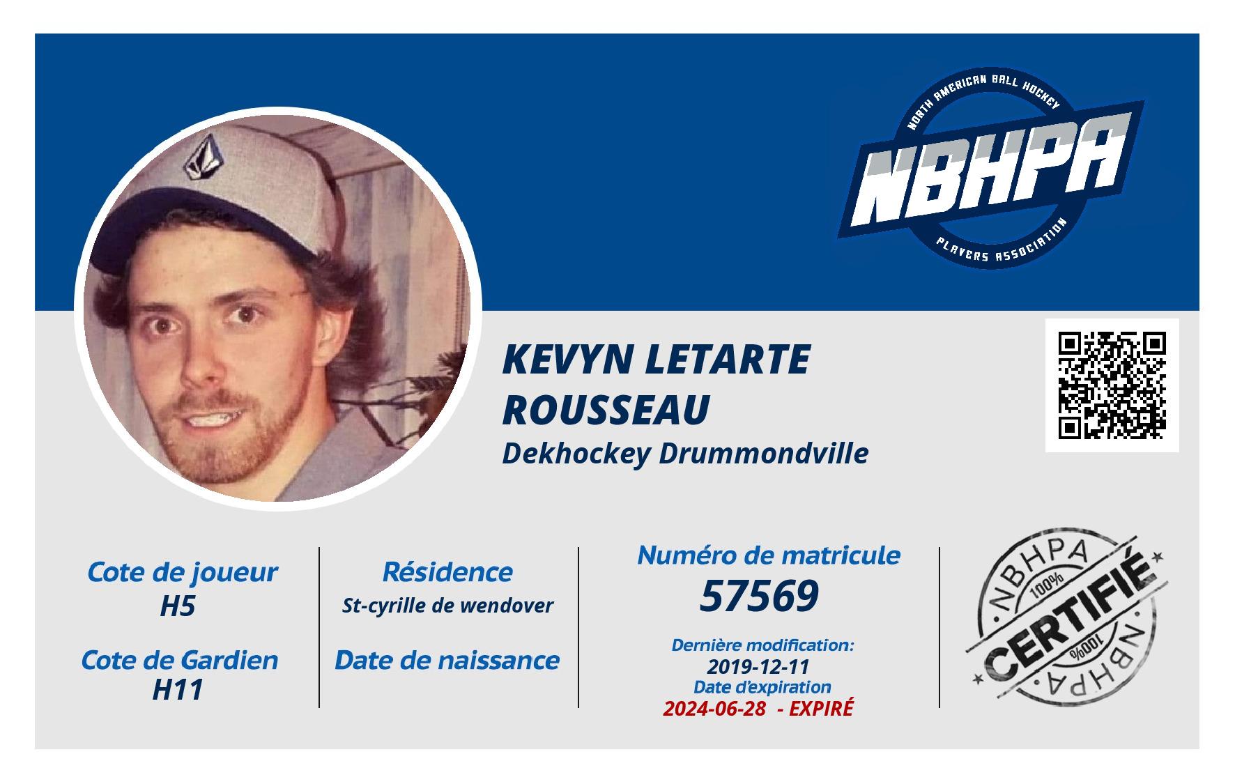 Kevyn Letarte Rousseau