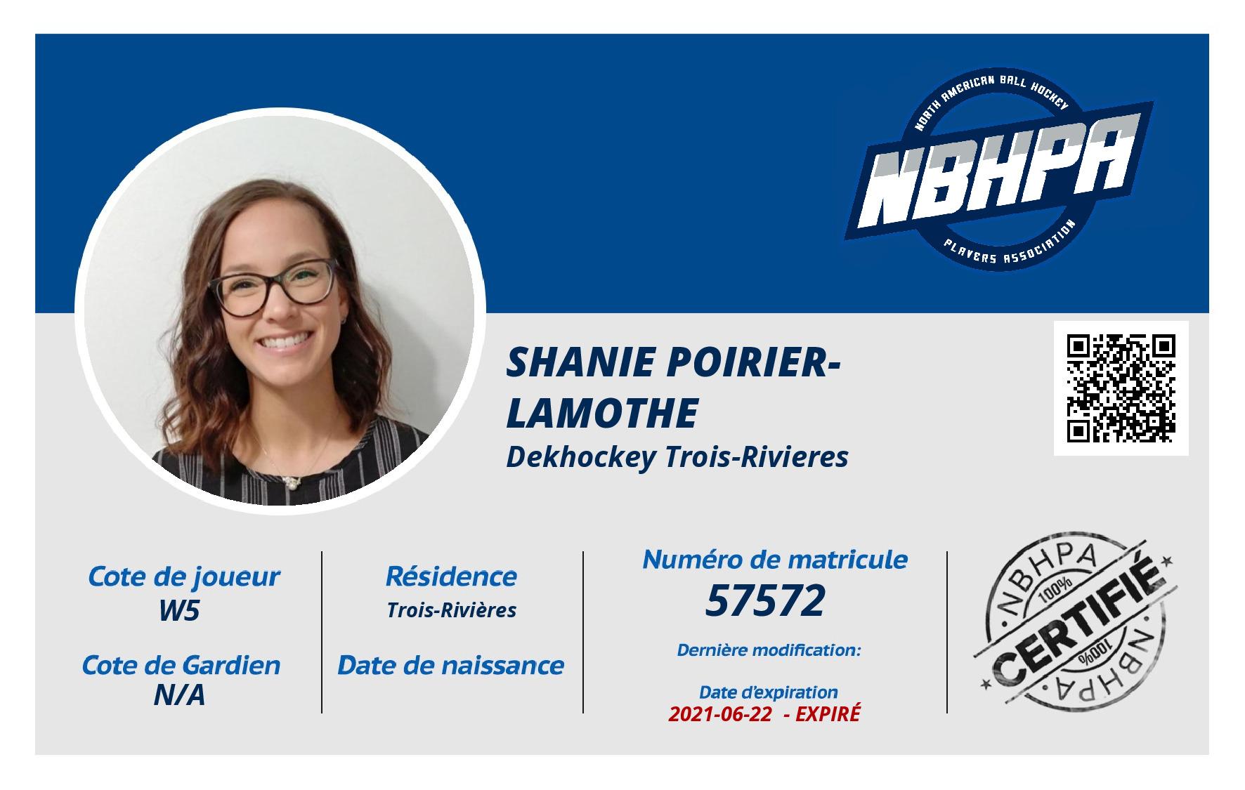 Shanie Poirier-Lamothe