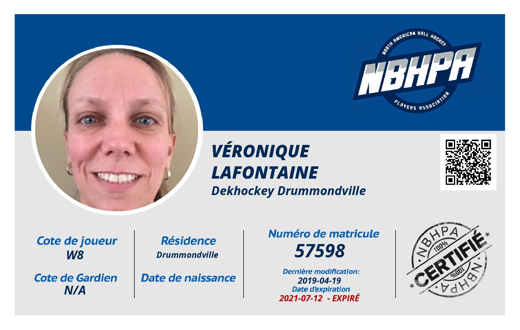 Véronique  Lafontaine 