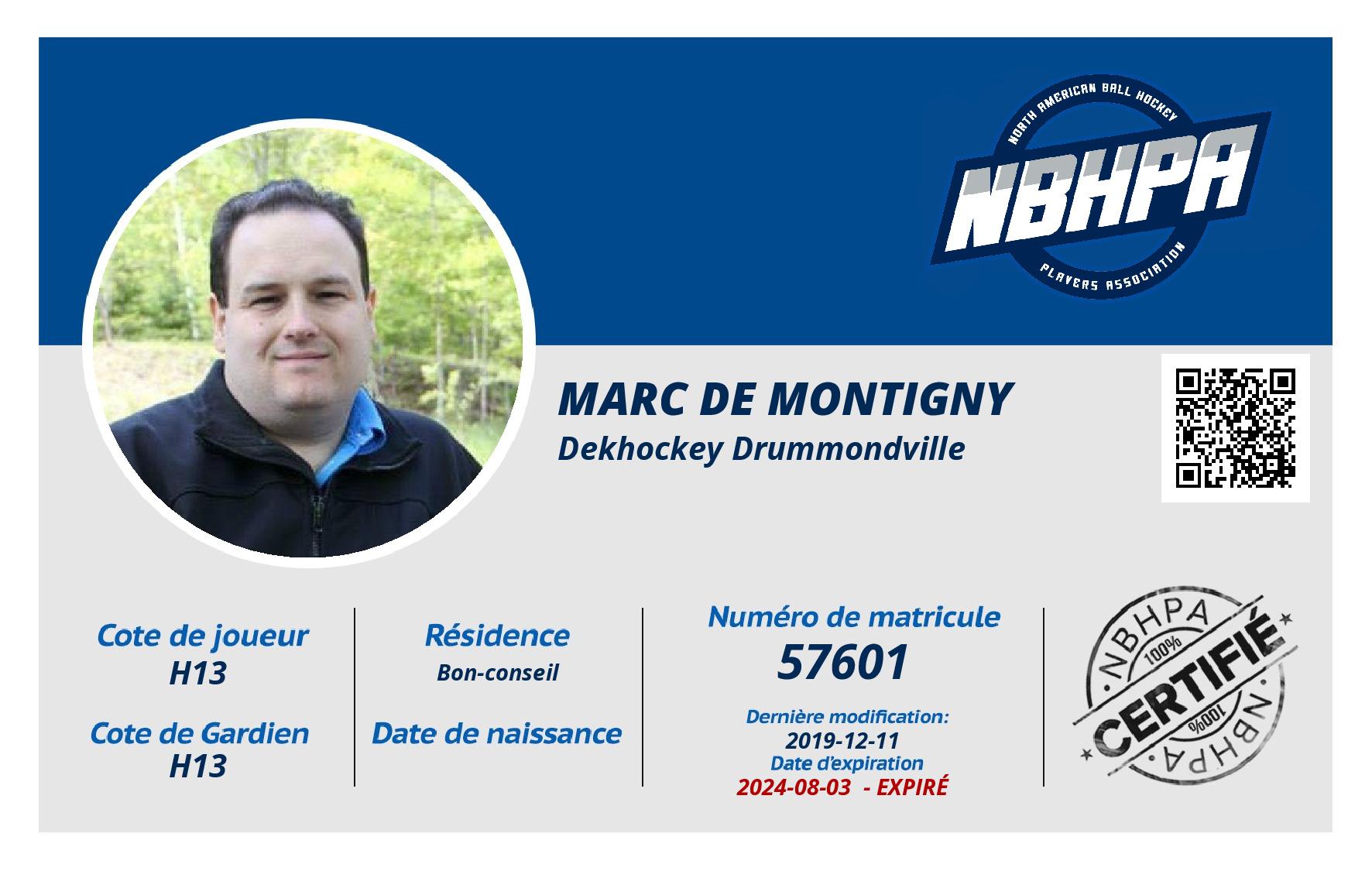 Marc De Montigny