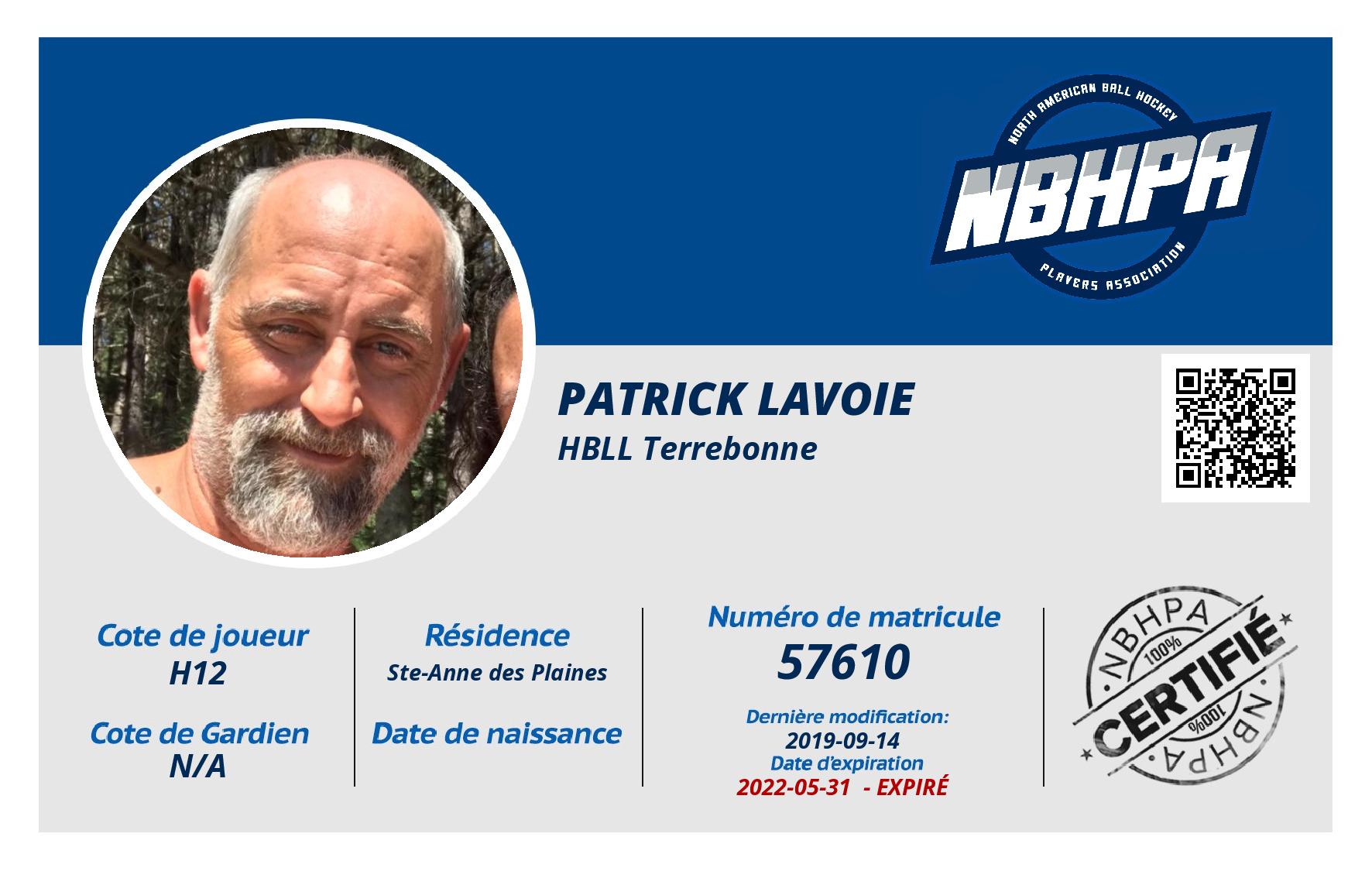 Patrick Lavoie