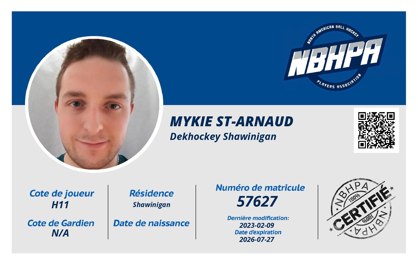 Mykie St-Arnaud