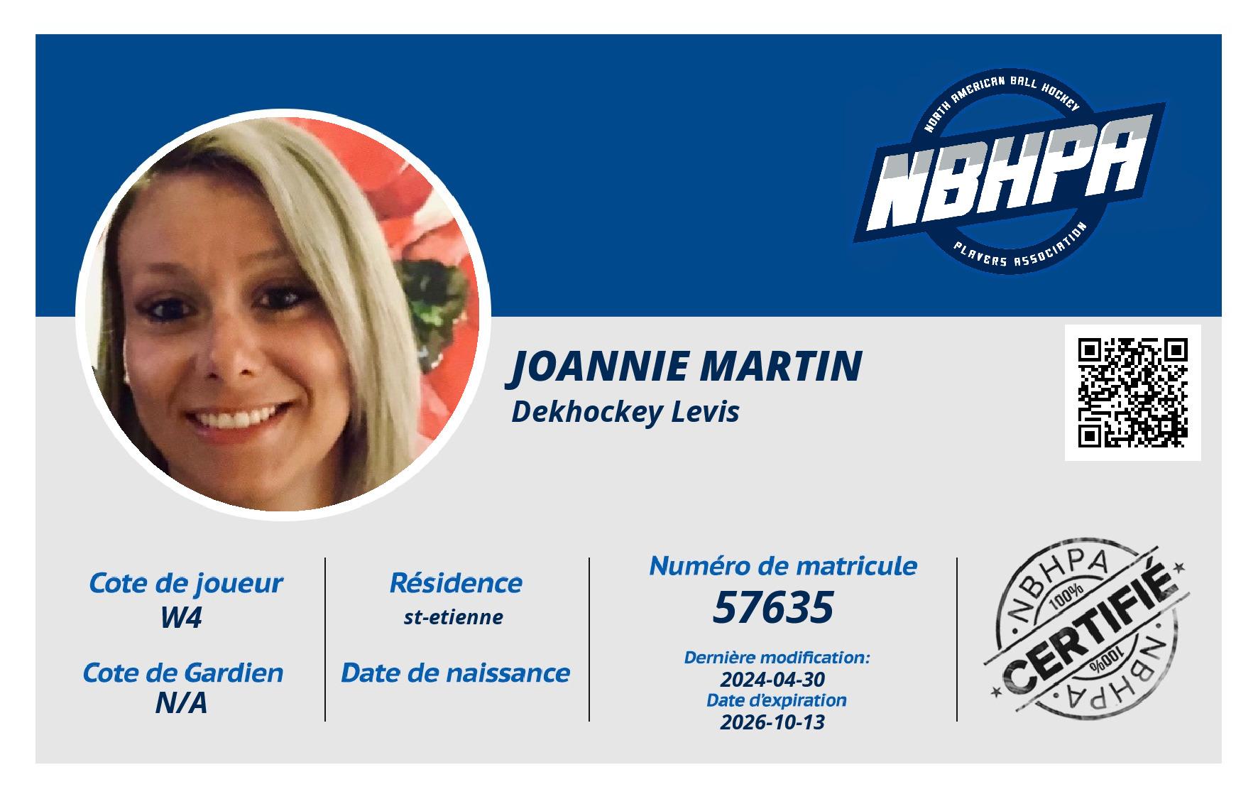 Joannie Martin