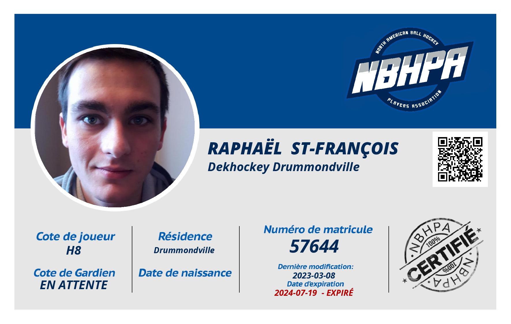 Raphaël  St-François 