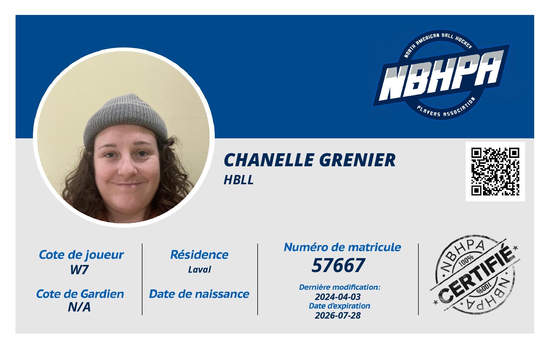 Chanelle Grenier