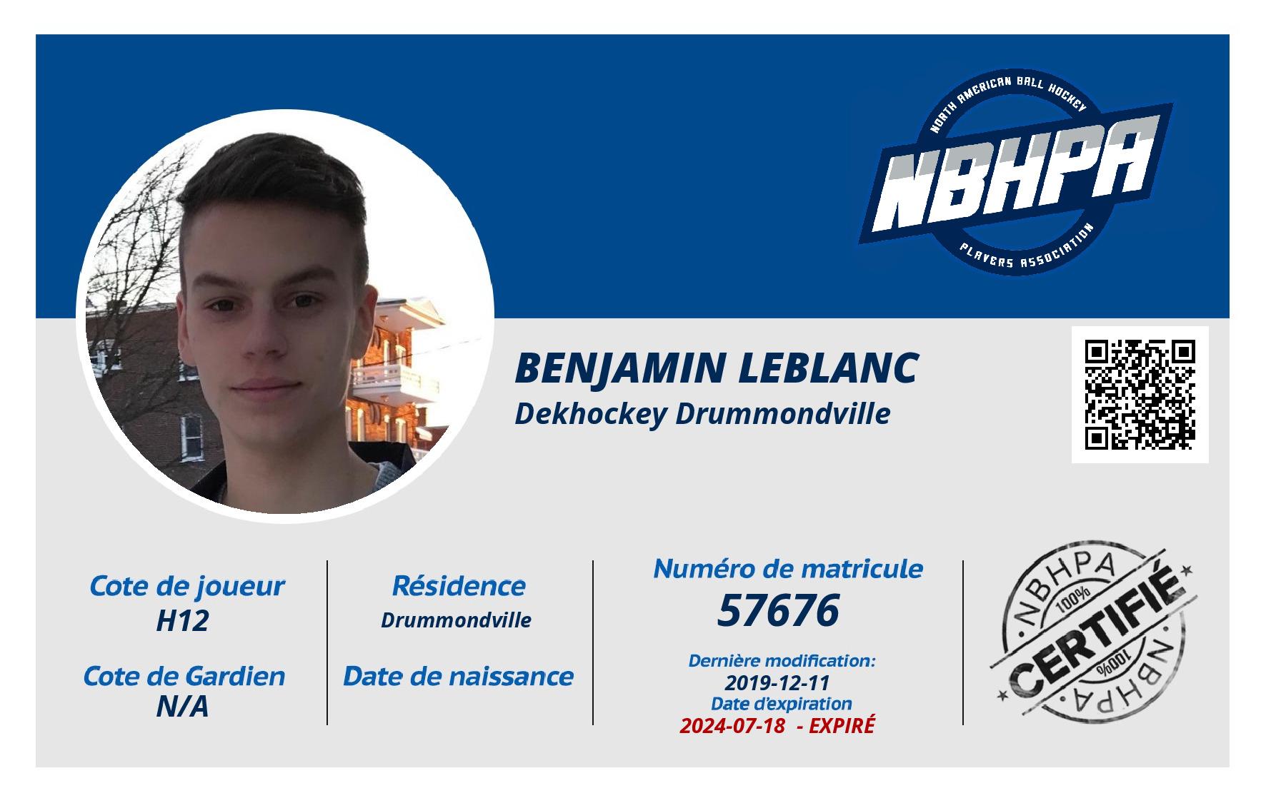 Benjamin Leblanc