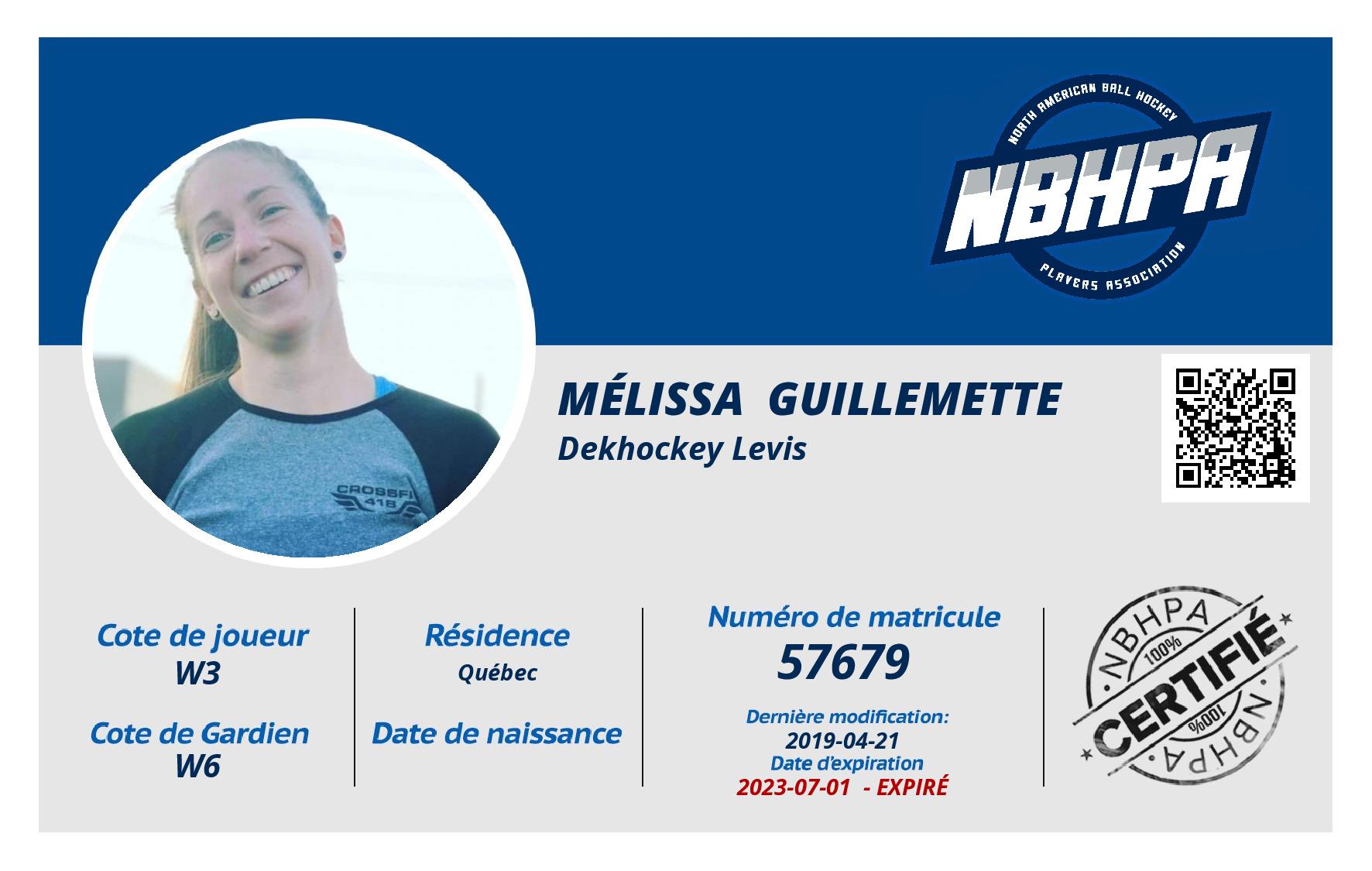 Mélissa  Guillemette 