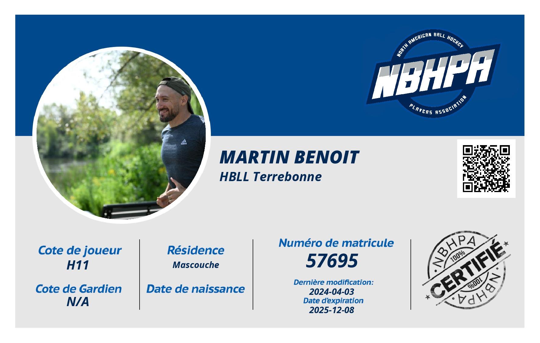 Martin Benoit