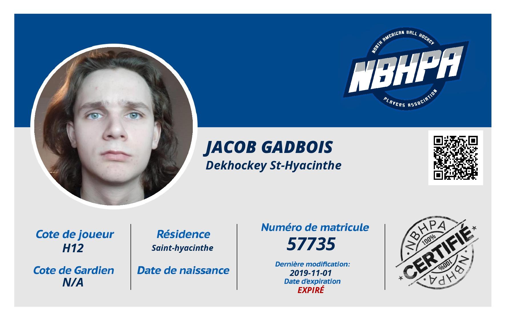 Jacob Gadbois
