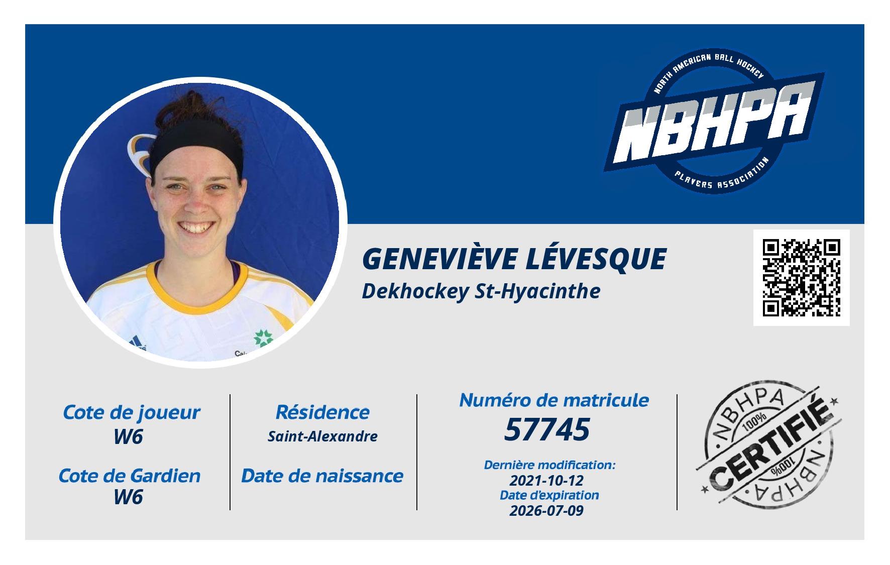 Geneviève Lévesque