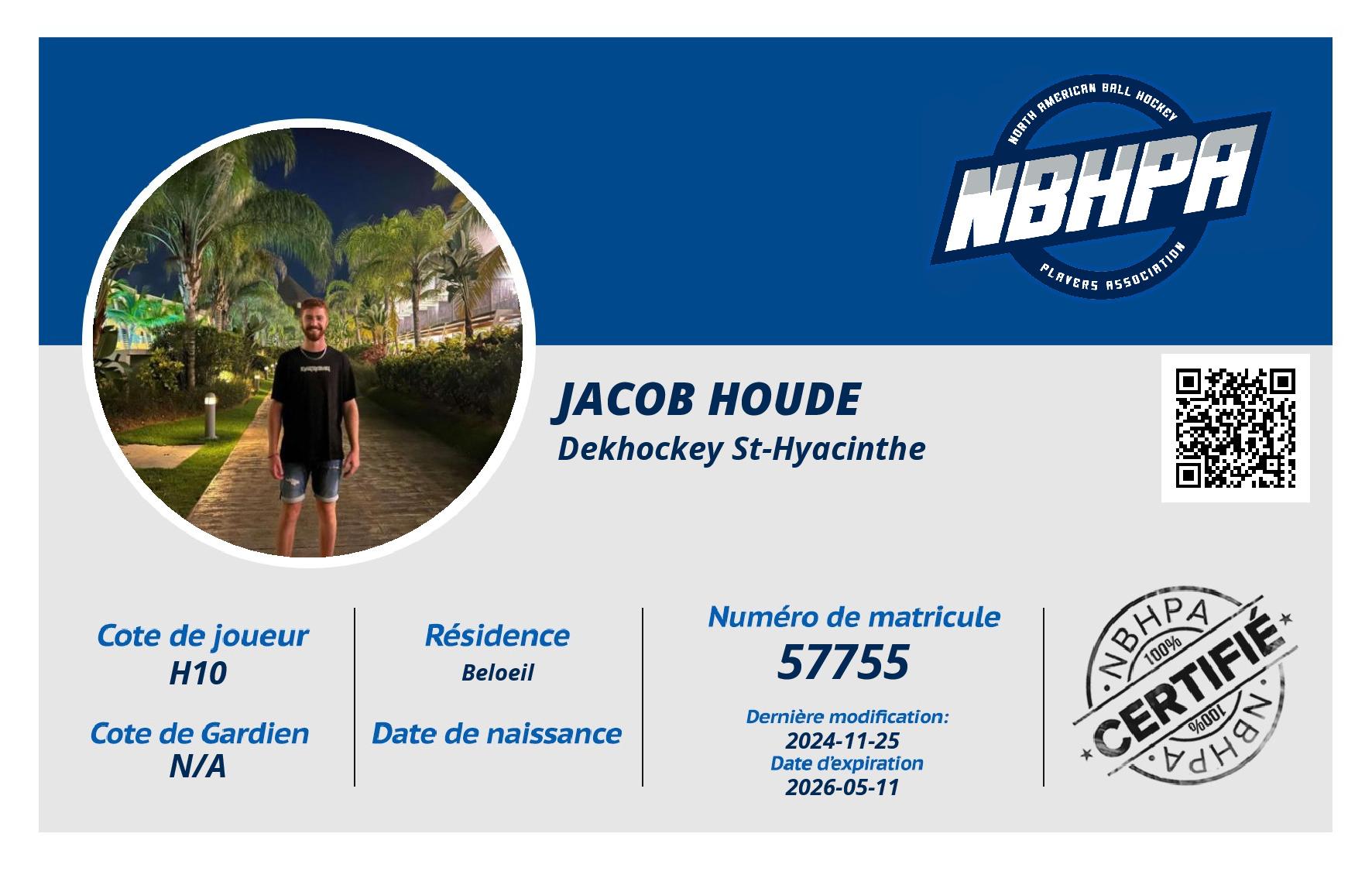 Jacob Houde