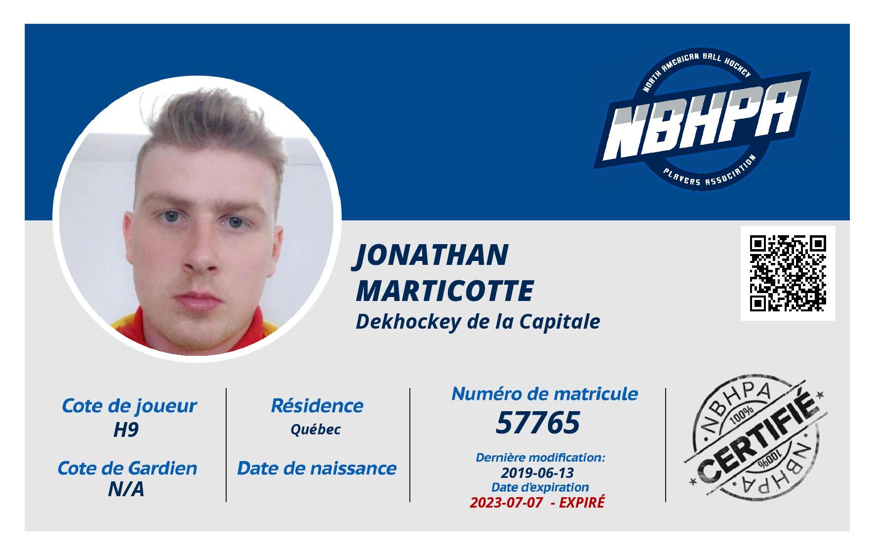 Jonathan  Marticotte 