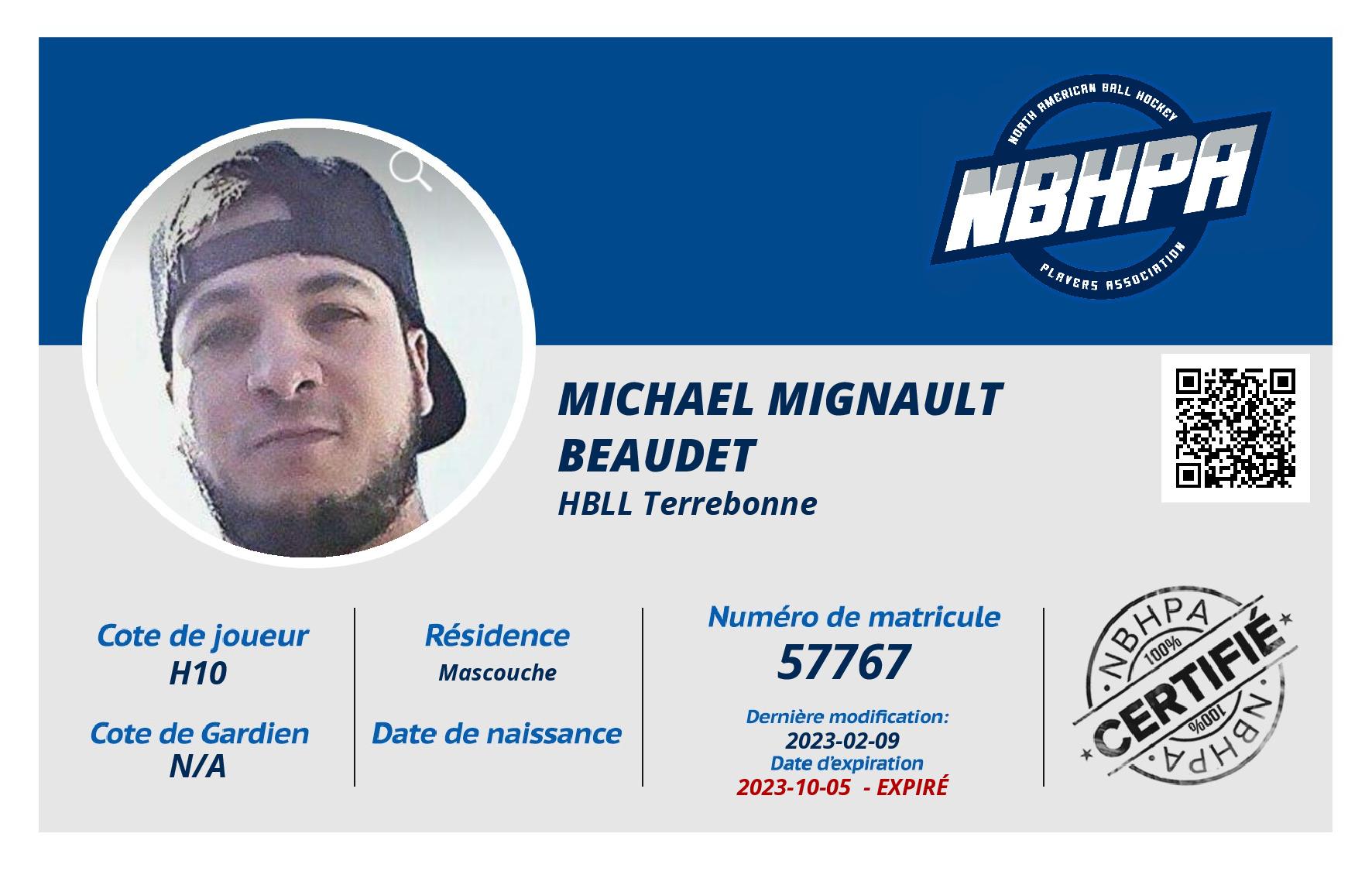 Michael Mignault Beaudet