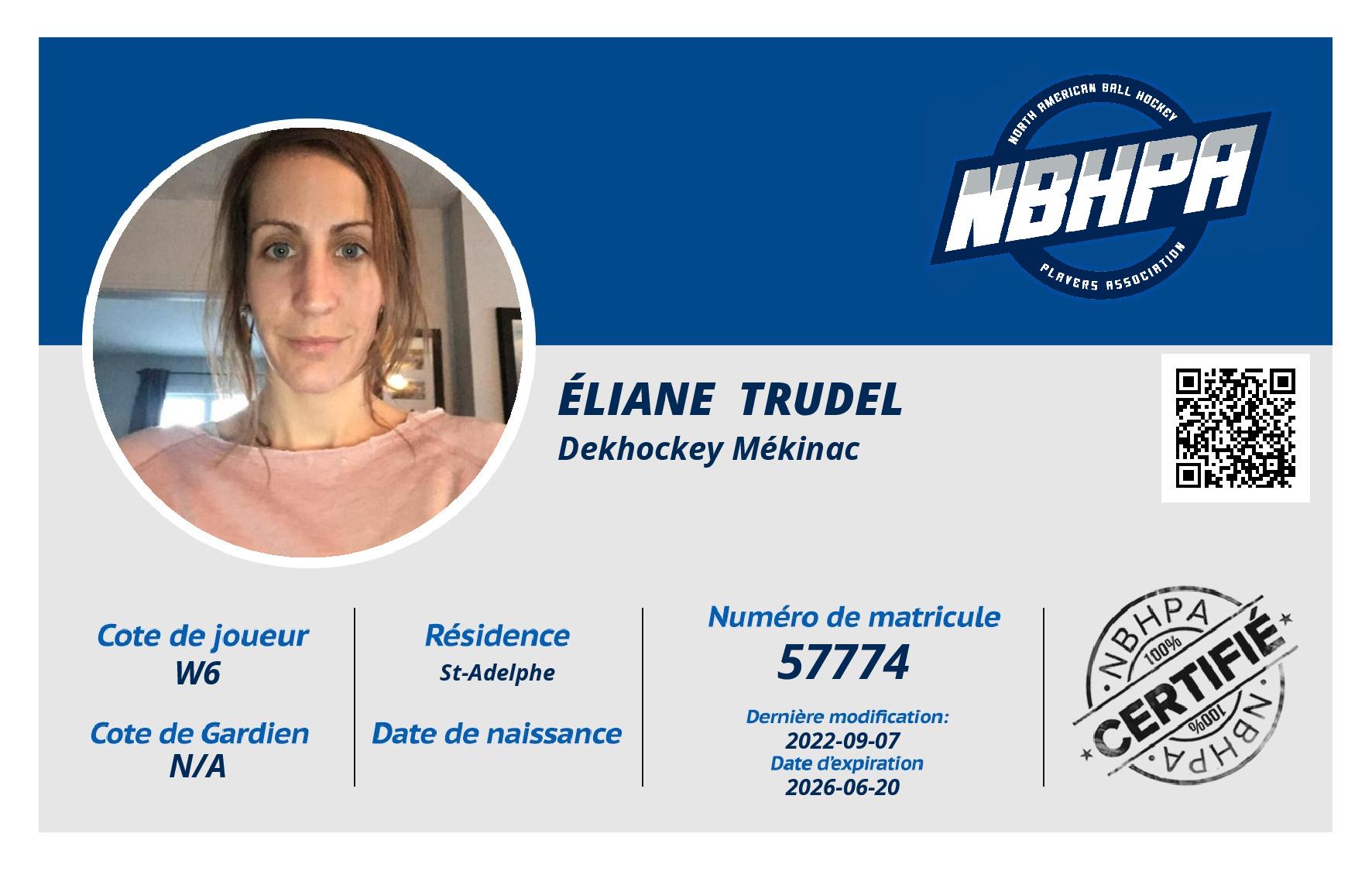 Éliane  Trudel
