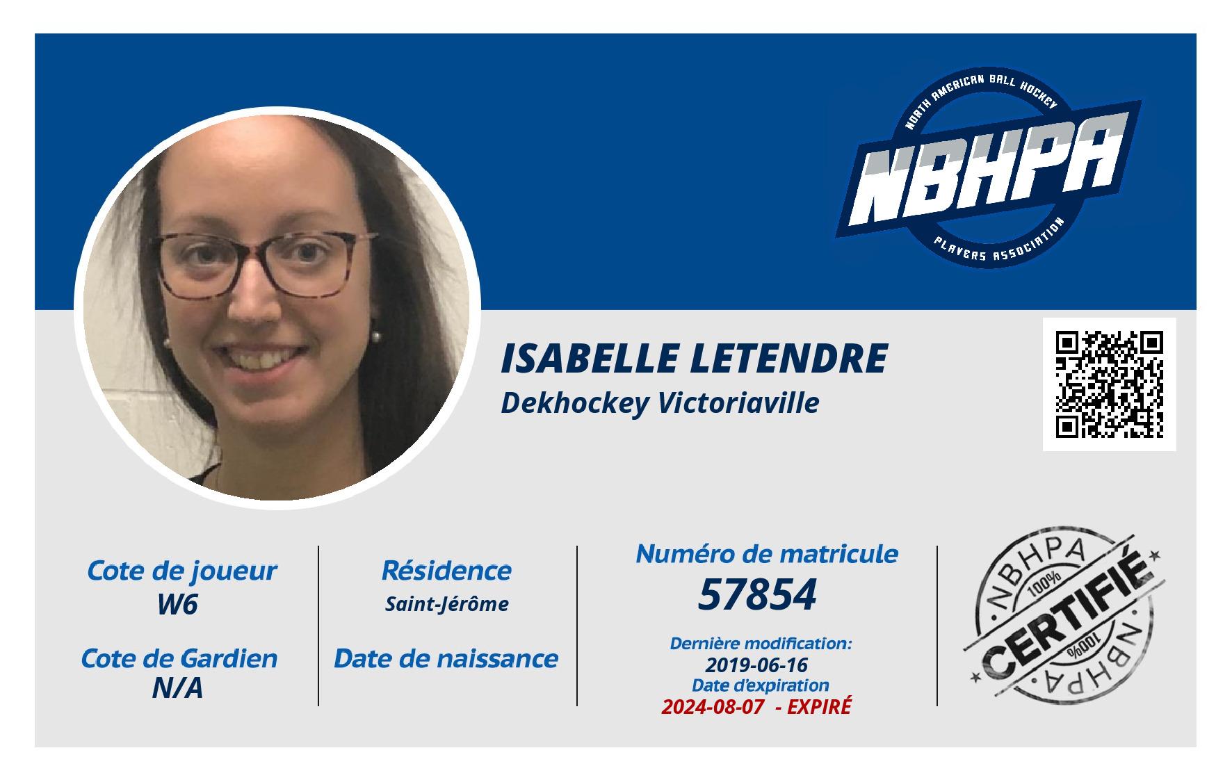 Isabelle Letendre