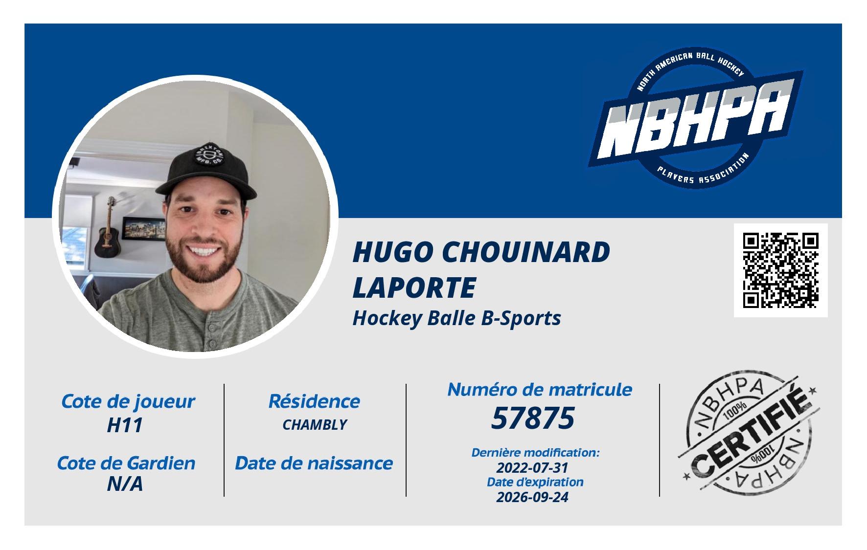 Hugo Chouinard Laporte
