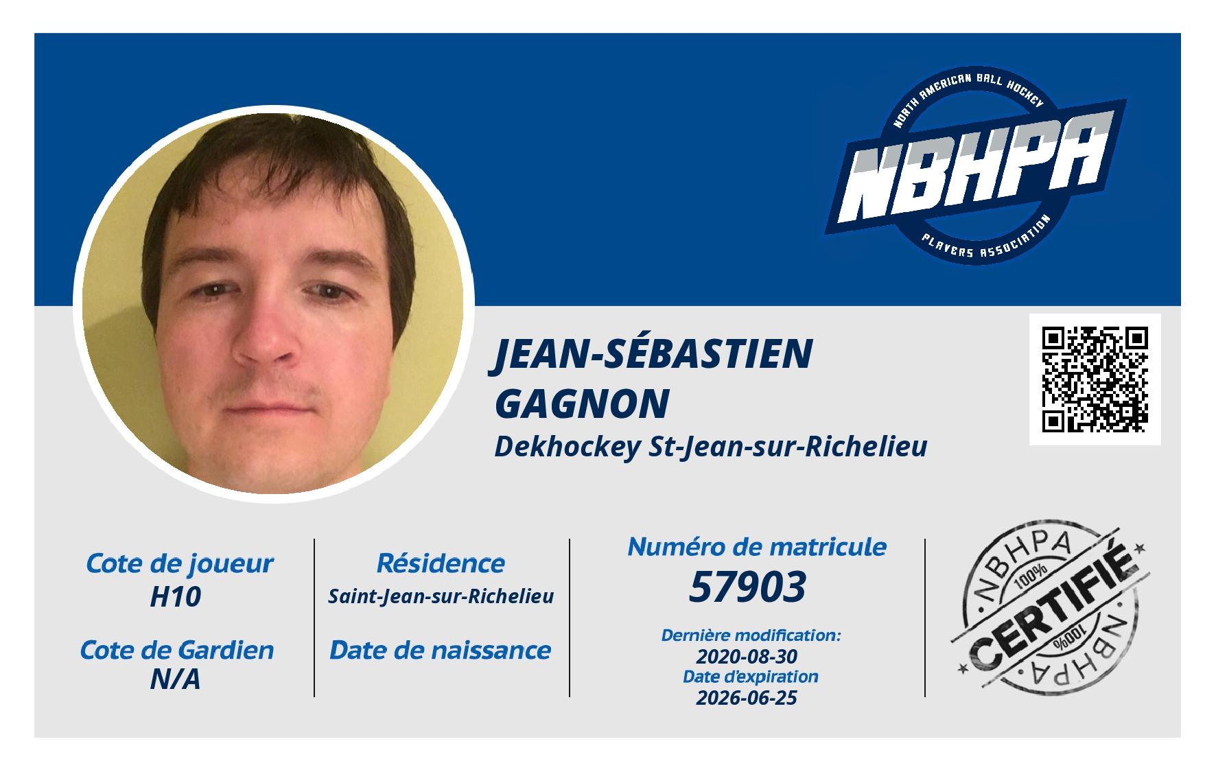 Jean-Sébastien  Gagnon
